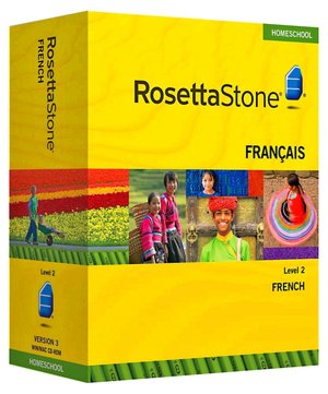 Rosetta Stone Homeschool Version 3 French Level 2: with Audio Companion, Parent Administrative Tools & Headset with Microphone