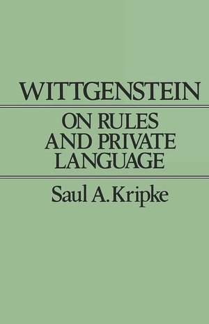 Wittgenstein On Rules And Private Language