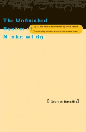 The Unfinished System of Nonknowledge