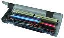 ArtBin Pencil Box-12.38"X4.875"X1.75" Translucent Charcoal by ArtBin: Product Image