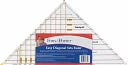 Fons & Porter Easy Diagonal Sets Ruler-3" to 12" by Dritz: Product Image