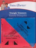 Fons & Porter Triangle Trimmers-1/2" & 1/4" 2/Pkg by Dritz: Product Image