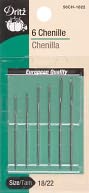 Chenille Hand Needles-Size 18/22 6/Pkg by Dritz: Product Image