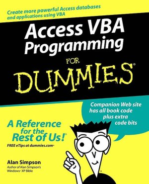 Access VBA Programming for Dummies