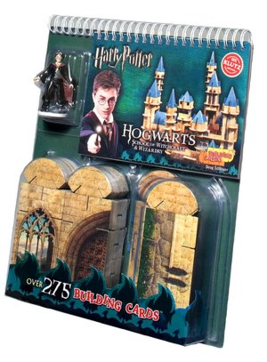 Building Cards Hogwarts