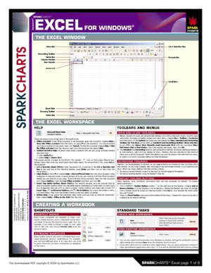 Microsoft Excel 2003 for Beginners (SparkCharts)