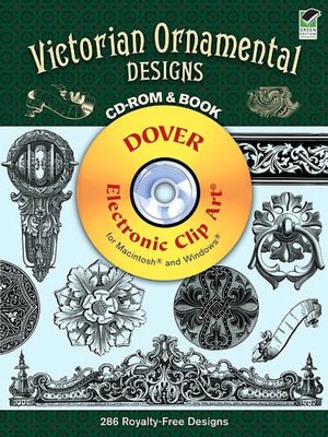 Victorian Ornamental Designs CD-ROM and Book