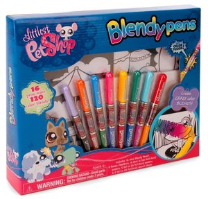 Littlest Pet Shop Mini Blendy Pens Boxed Kit