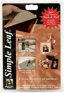 Simple Leaf Leafing Sheets 5.5"X5.5" 18/Pkg-Copper by Speedball Art Products: Product Image
