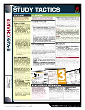 Study Tactics (SparkCharts)
