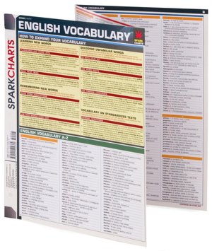 Free electronic textbook downloads English Vocabulary (SparkCharts) 9781411402362  by SparkNotes Editors