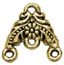 Precious Accents Gold Plated Metal Beads & Findings-13mm "Y" Necklace Component 22/Pkg by Cousin: Product Image