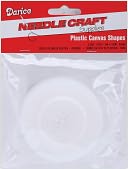 PVC Circle 3" Diameter-10/Pkg White by Darice: Product Image