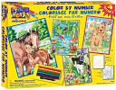 Dimensions Pencil By Number Kit 9"X12" Set of 4: Animal Friends by Dimensions: Product Image