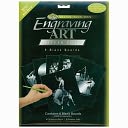 Foil Engraving Art Blank Boards 5"X7" 6/Pkg-Silver by Royal Brush: Product Image