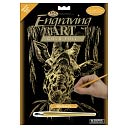 Gold Foil Engraving Art Kit 8"X10"-Giraffe by Royal Brush: Product Image