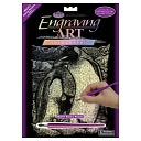 Holographic Engraving Art Kit 8"X10"-Emperor Penguins by Royal Brush: Product Image