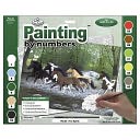 Adult Paint By Number Kit 15-3/8"X11-1/4"-Free Spirit by Royal Brush: Product Image