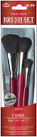 Brush Set Value Pack Camel 3/Pkg-Mop 1/2", 3/4", 1" by Royal Brush: Product Image