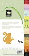 Cricut Paper Pads 6"X12" 36 Sheets-Animal Kingdom by Provo Craft: Product Image