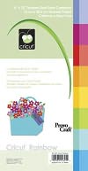 Cricut Cardstock Pad 6"X12" 32 Sheets-Rainbow by Provo Craft: Product Image