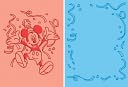 Cuttlebug A2 Embossing Folder Duo Set-Mickey Celebrates by Provo Craft: Product Image