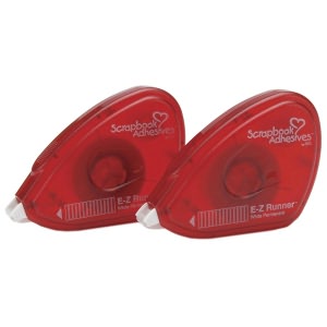 E-Z Runner Permanent Tape 28 Feet 2/Pkg