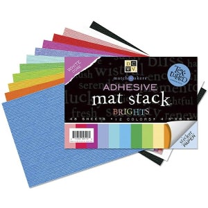 Adhesive Texture Brights Mat Stack 4.5