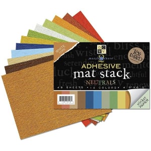Adhesive Texture Neutrals Mat Stack 4.5