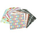 All Occasion Glitter Paper Stack 12"X12"-42 Sheets by Diecuts With A View: Product Image