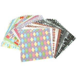 All Occasion Glitter Paper Stack 12