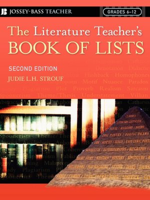 The Literature Teacher's Book Of Lists