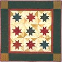 Scrap Stars Quilt Kit-22"X22" by Rachel's Of Greenfield: Product Image