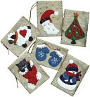 Gift Bag Ornaments Kit-3"X4" Set Of Six by Rachel's Of Greenfield: Product Image