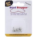 Mini Bead Stopper 4/Pkg-Metal by Soft Flex: Product Image