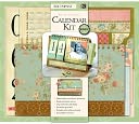 Paper Crafting Kit 7"X.25"X4.5"-Flipbook Calendar by K&Company: Product Image