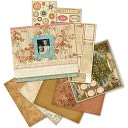 Ancestry.com Scrapbook Album Kit 8.5"X8.5" by K&Company: Product Image