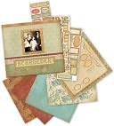 Ancestry.com Scrapbook Album Kit 12"X12" by K&Company: Product Image