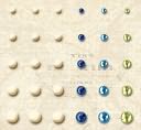Blue Awning Adhesive Gems by K&Company: Product Image