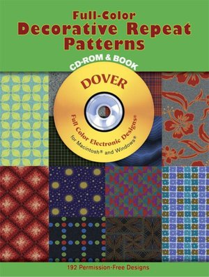 Full-Color Decorative Repeat Patterns CD-ROM and Book