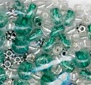 Bracelet Blends Beads-Crackle Mix Seamist by Cousin: Product Image