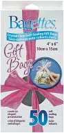 Bagettes Self-Sealing Gift Bags 4"X6" 50/Pkg-Clear by Cousin: Product Image
