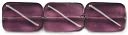 Beyond Beautiful Glass Beads-12x15mm Cube Twist Amethyst 20 Pkg by Cousin: Product Image