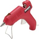 Dual-Temp Mini Glue Gun-Red by FPC: Product Image
