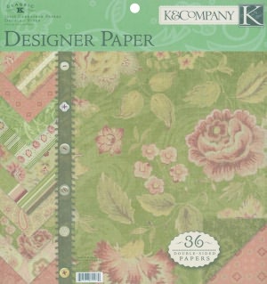 Classic K Double-Sided Designer Paper Pad 12