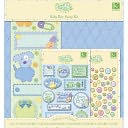 Sweet Pea Scrap Kit 12"X12"-Baby Boy by K&Company: Product Image