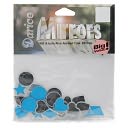 Acrylic Mirror Shapes 15mm-30/Pkg by Darice: Product Image