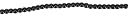 Twister Glass Beads 4mm 36"Strand -Black-244pc by Darice: Product Image