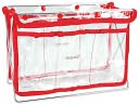 Handy Caddy 8"X11"X5"-Clear W/Red Trim by Handy Caddy: Product Image