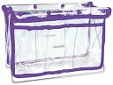 Handy Caddy 8"X11"X5"-Clear W/Purple Trim by Handy Caddy: Product Image